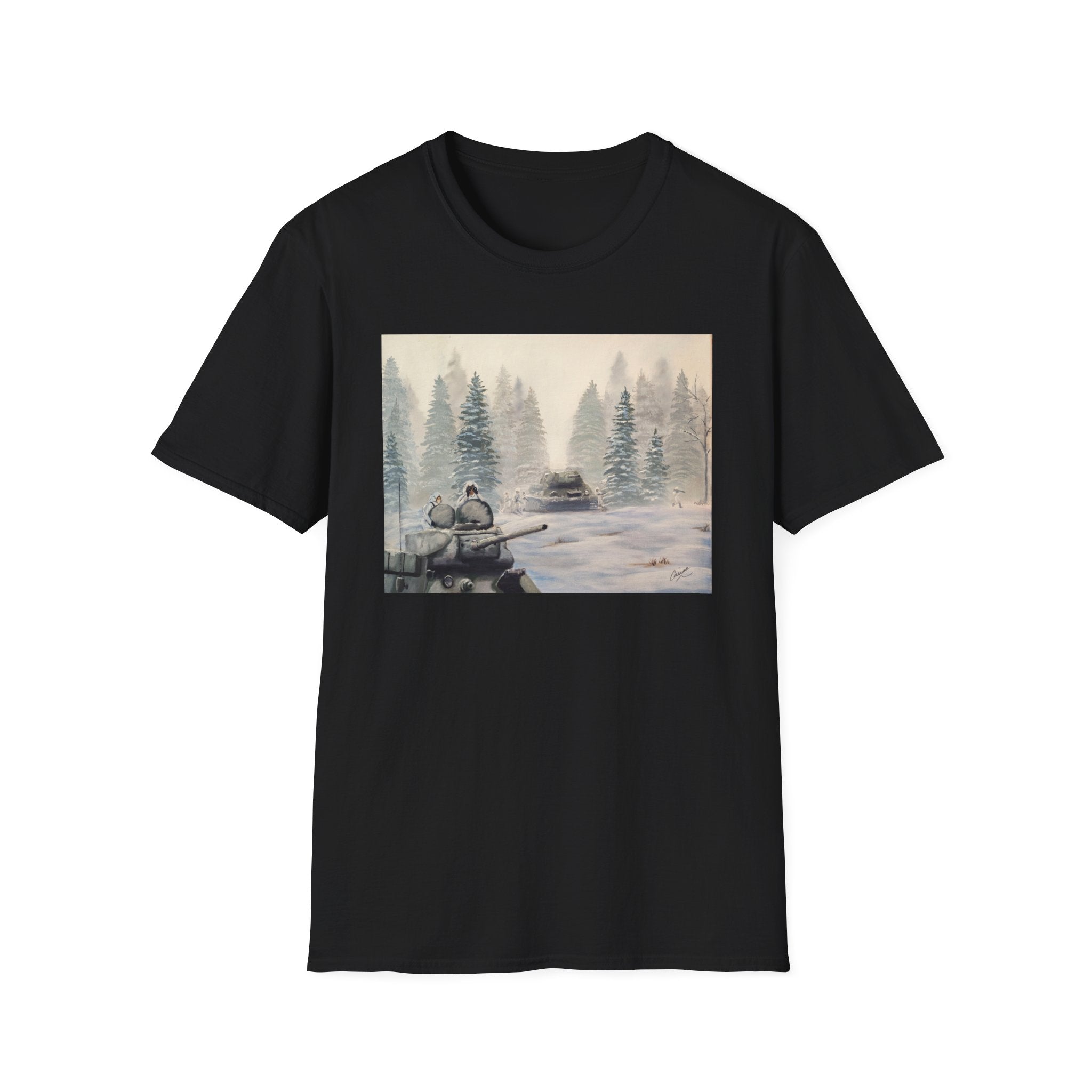 ❄️🪖🌨️ Pinturas WWII: El verdadero General Invierno (Frente/Espalda)