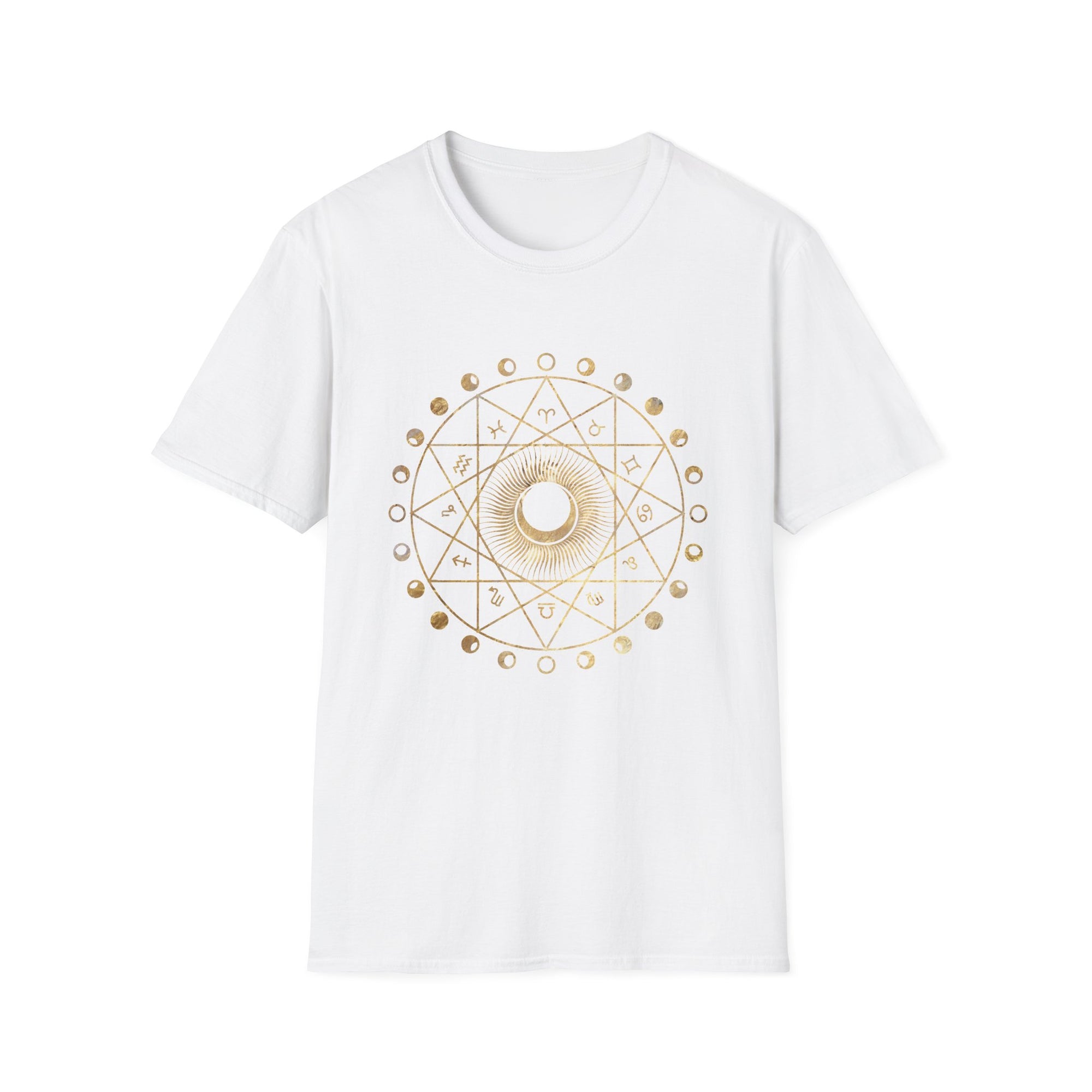 🌙🔯✨ Intricate zodiac and moon phases