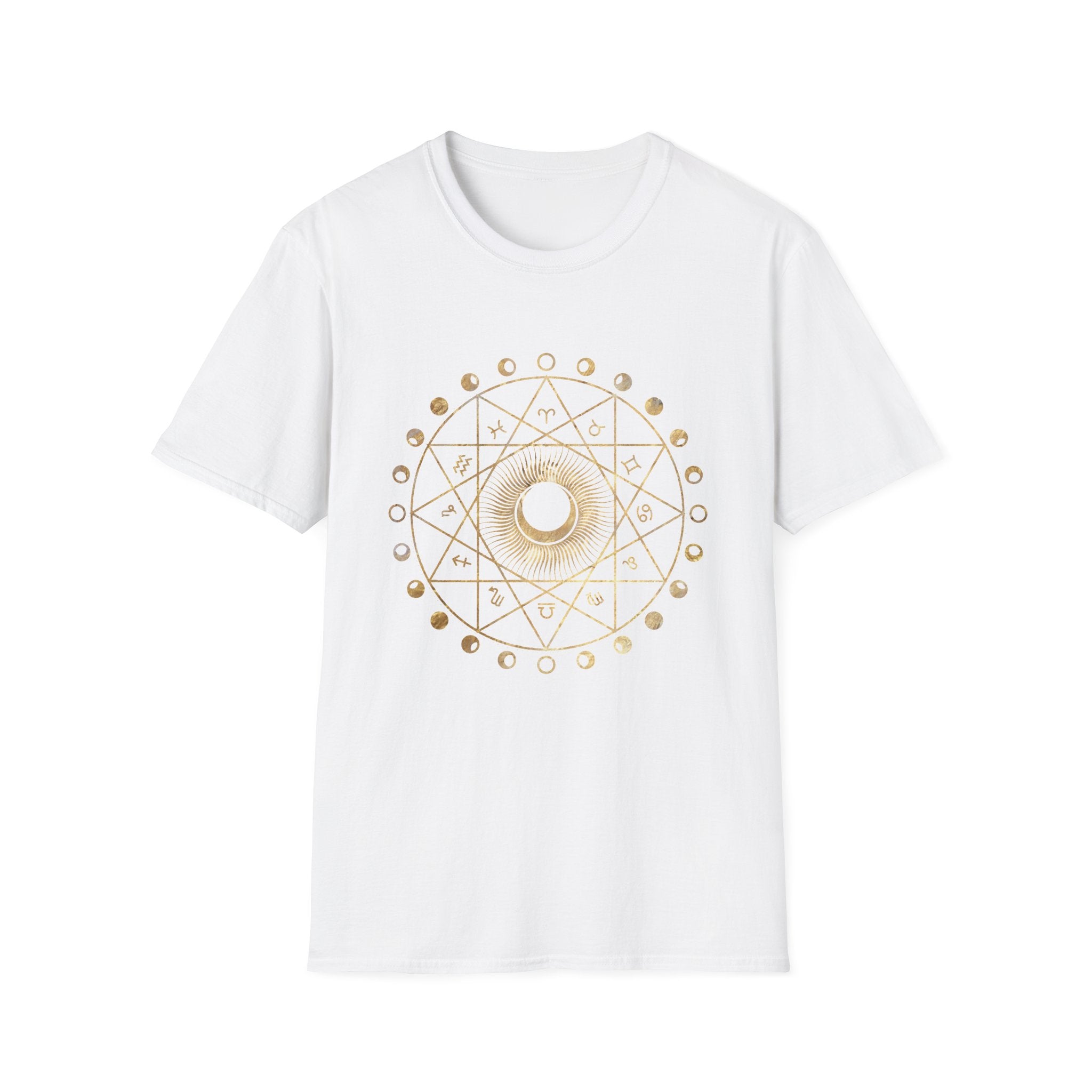 🌙🔯✨ Intricate zodiac and moon phases