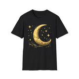 🌙⭐✨ Crescent moon and stars design