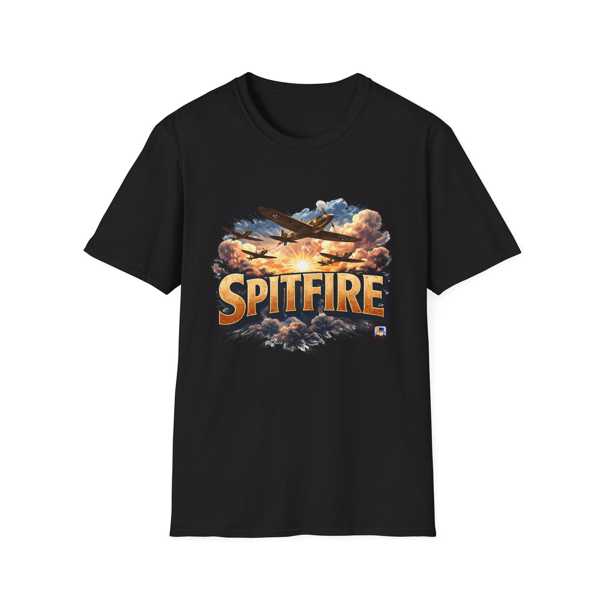 ✈️🔥🇬🇧 SPITFIRE Colorful (Frente) + Las victorias no son definitivas (Espalda)