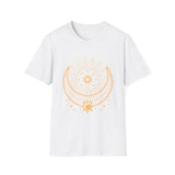 🌞🌙✨ Moon and sunburst design