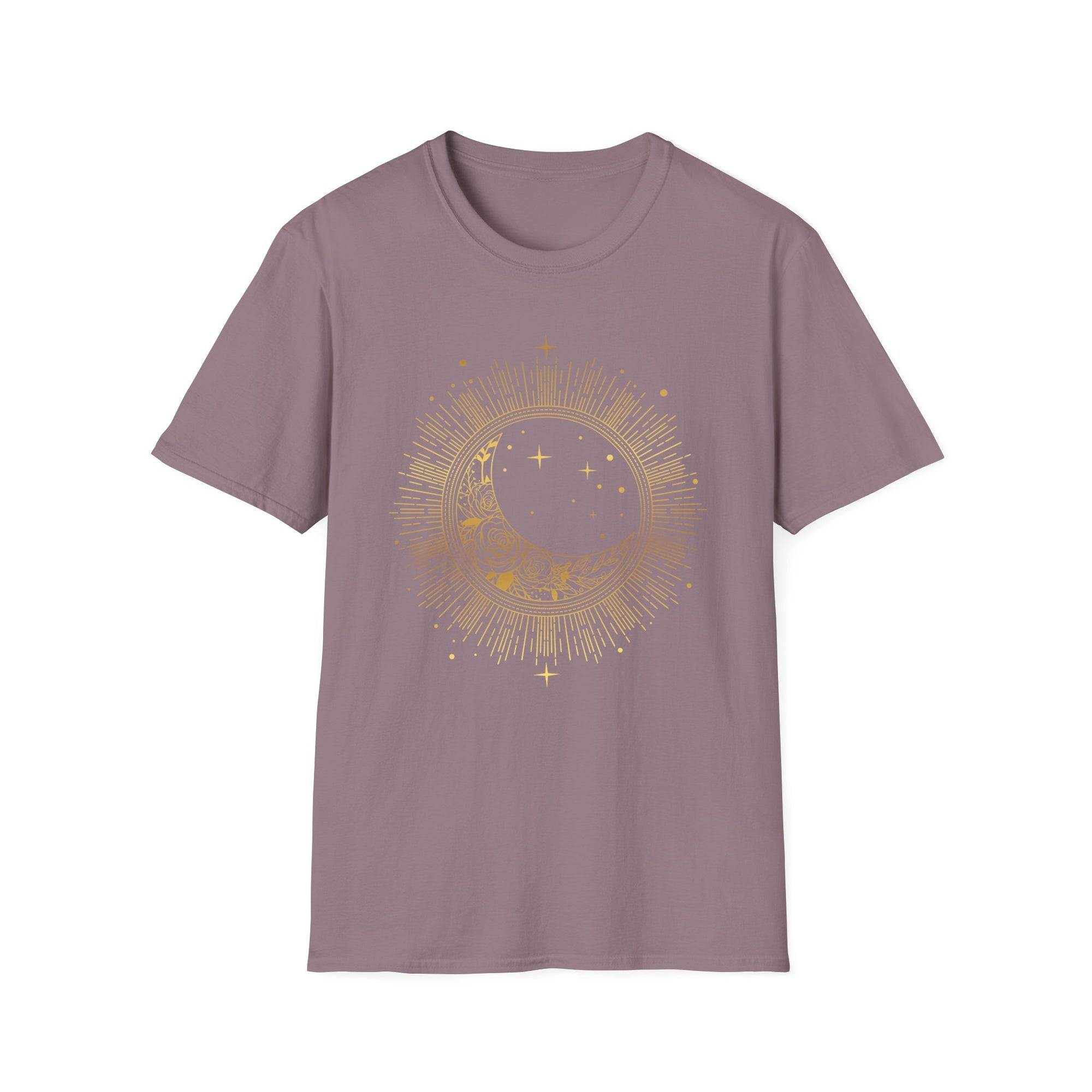 🌙☀️✨ Crescent moon and sunburst