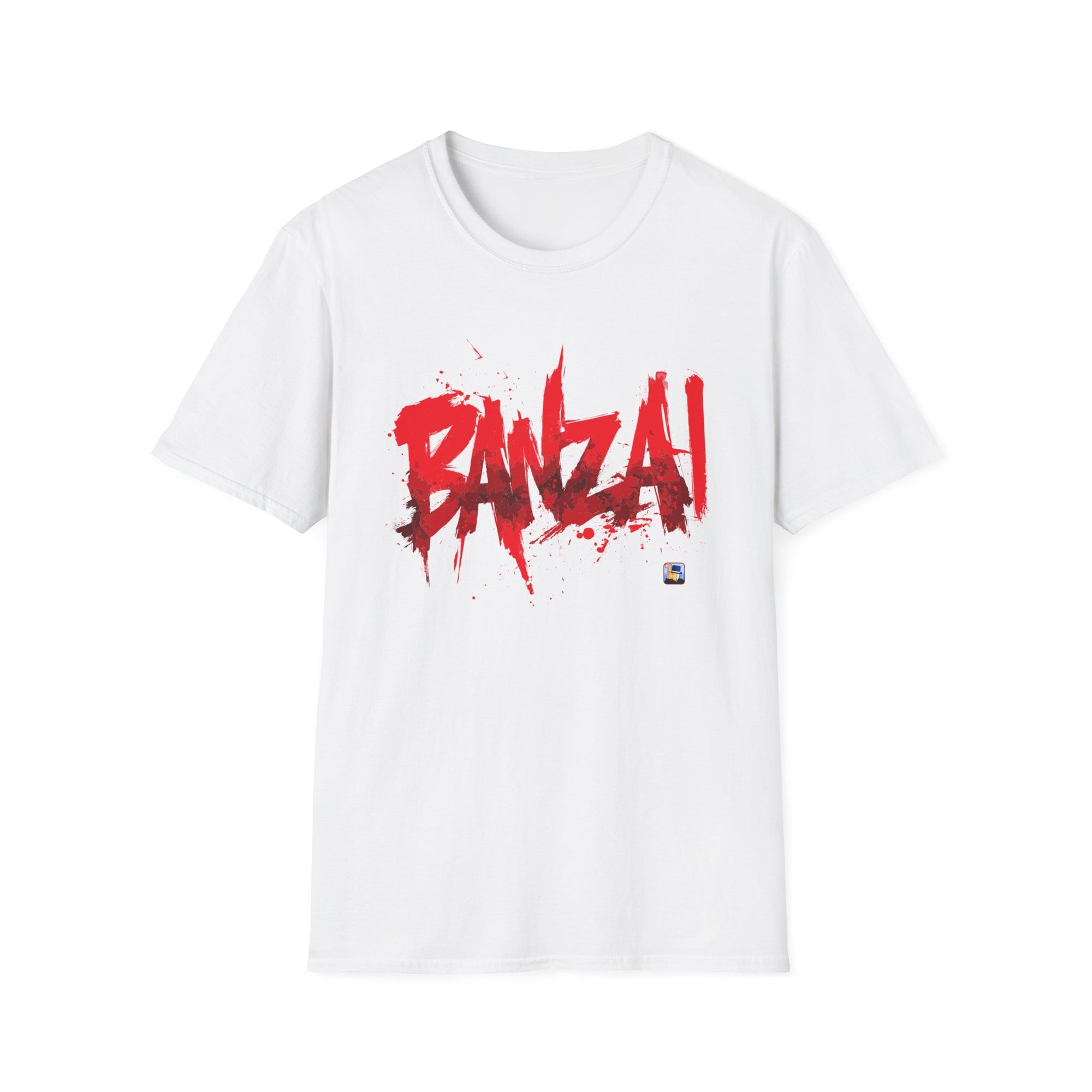 ⚔️🇯🇵🔥 BANZAI Rojo (Frente) + Bonsái Upppsss! (Espalda)