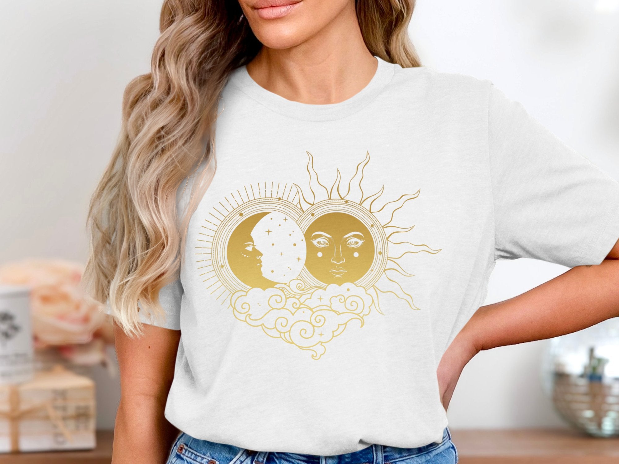 ☀️🌙✨ Captivating sun and moon design