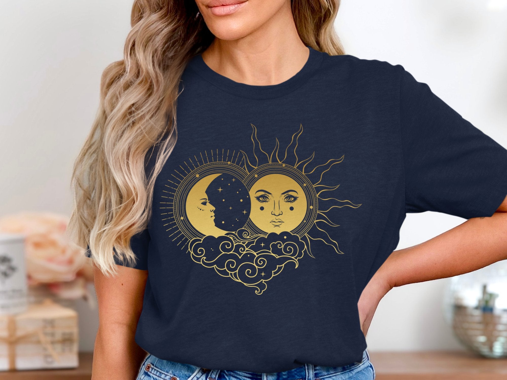 ☀️🌙✨ Captivating sun and moon design
