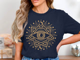 👁️🔯✨ All-seeing eye within a Star of David