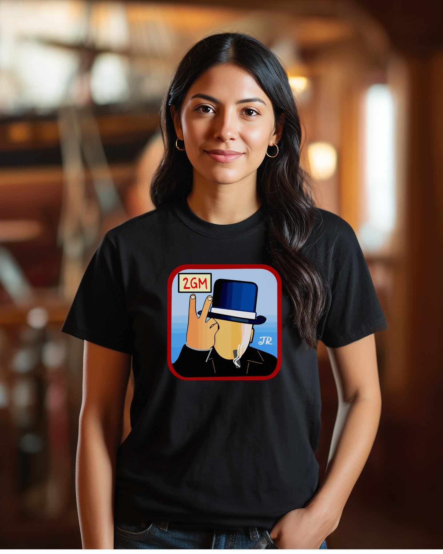 ⚔️🧠📜 La Segunda GM – Camiseta Logo (Frente) + Tagline (Espalda)
