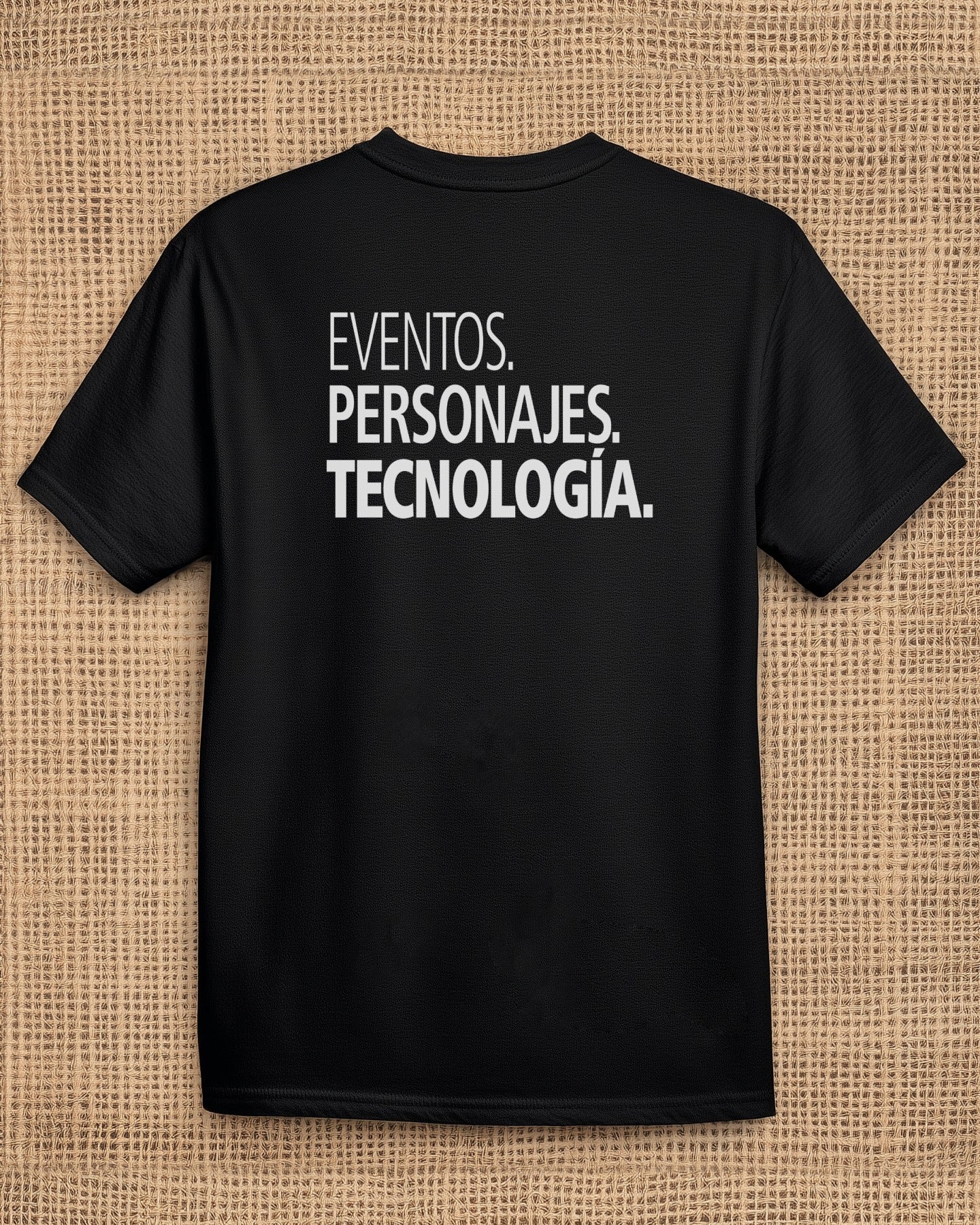⚔️🧠📜 La Segunda GM – Camiseta Logo (Frente) + Tagline (Espalda)