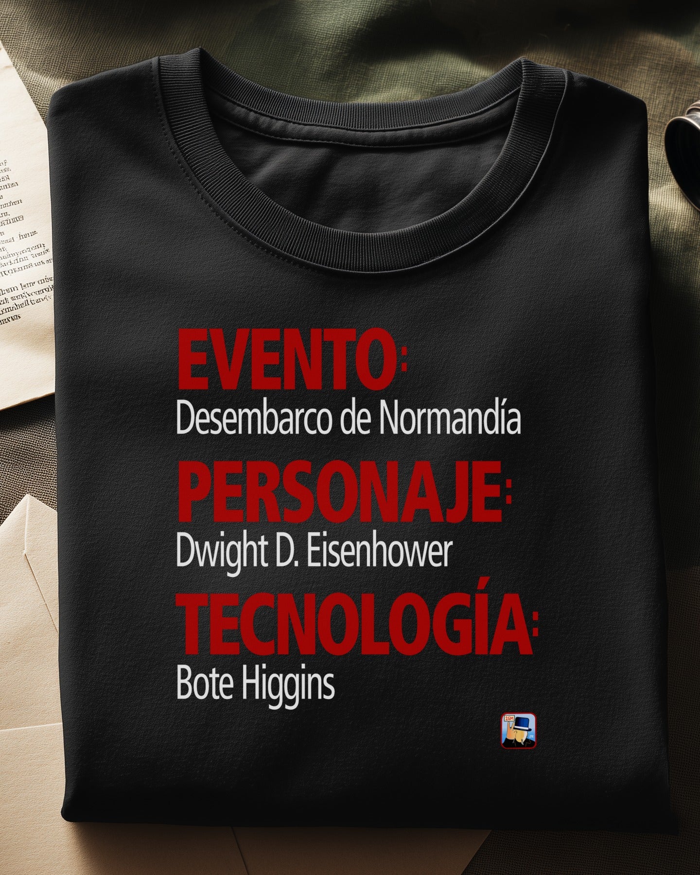 ⚔️🌊🪖 Triada WWII: Desembarco de Normandía / Eisenhower / Bote Higgins