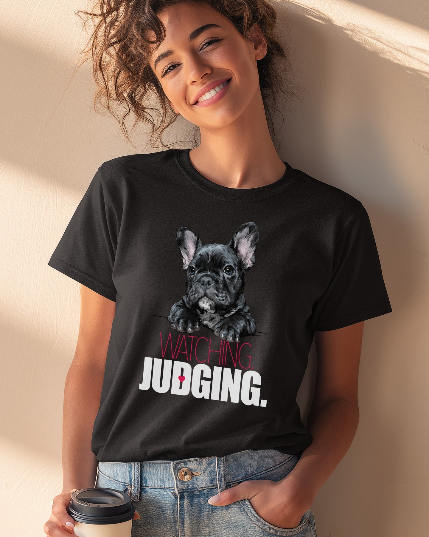 😎🐶 WATCHING. JUDGING.