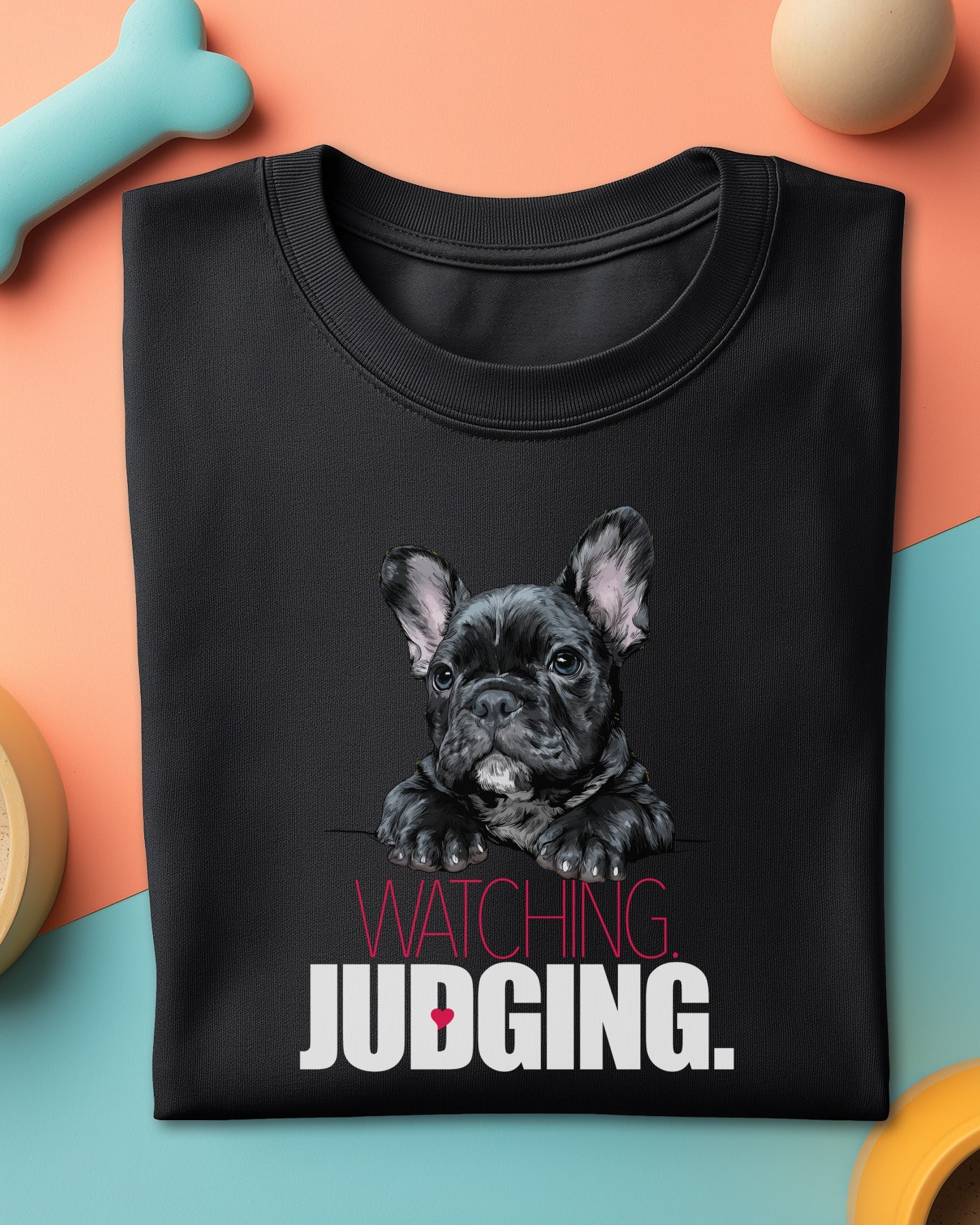 😎🐶 WATCHING. JUDGING.