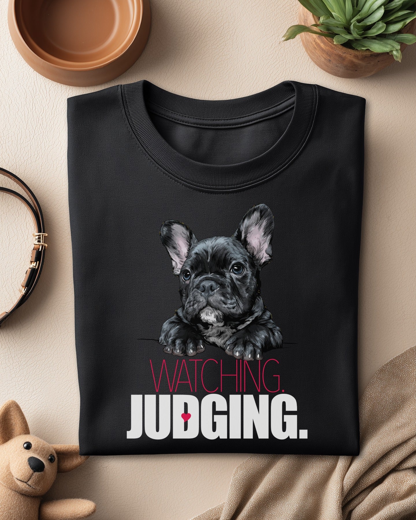 😎🐶 WATCHING. JUDGING.