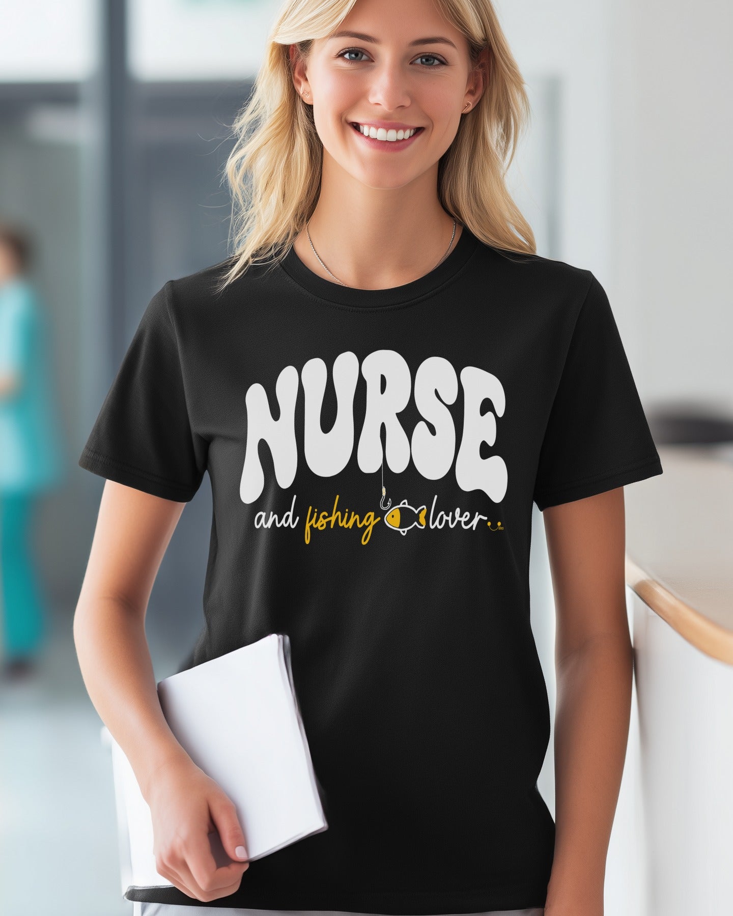 🎣💉🌊 Nurse and Fishing Lover