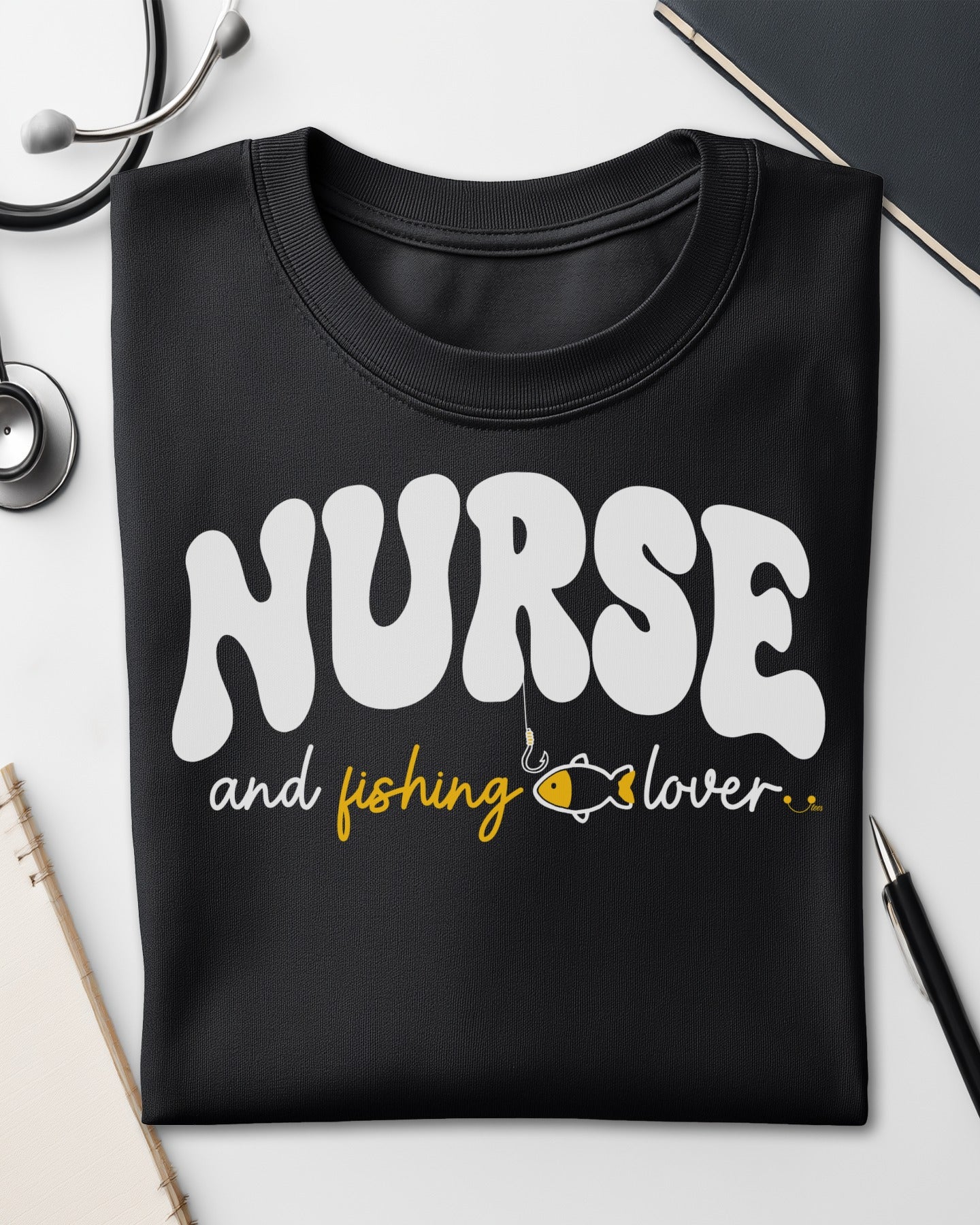 🎣💉🌊 Nurse and Fishing Lover