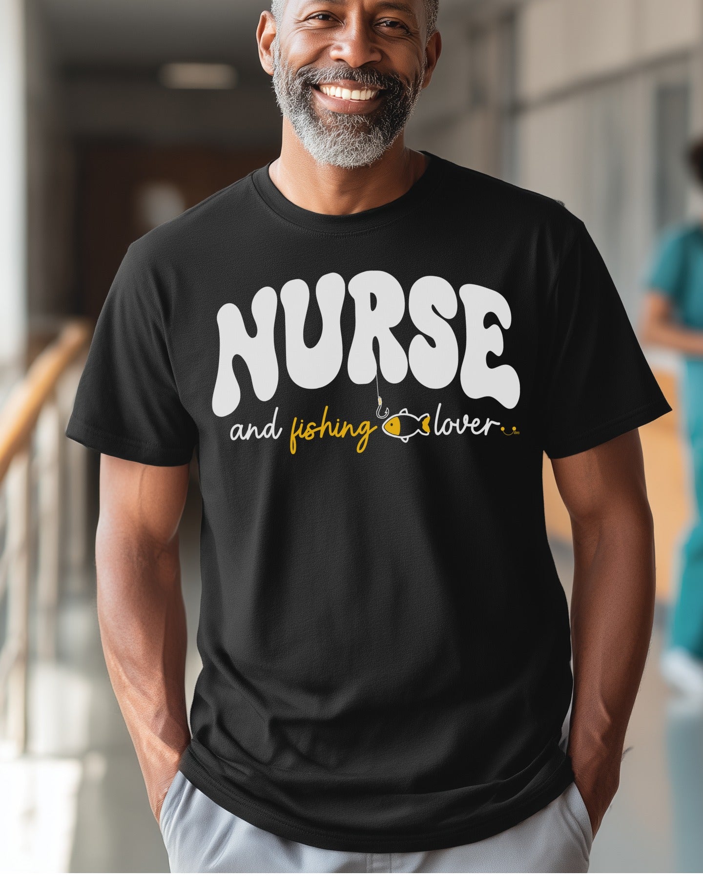 🎣💉🌊 Nurse and Fishing Lover