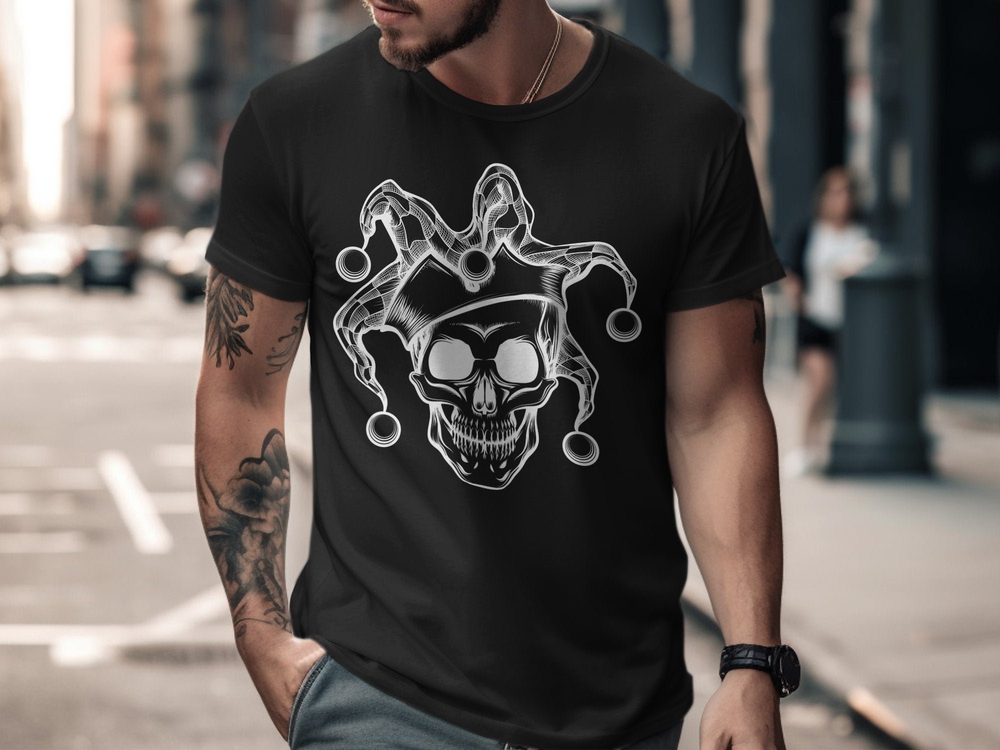 ☠️🎭🃏 Jester Skull