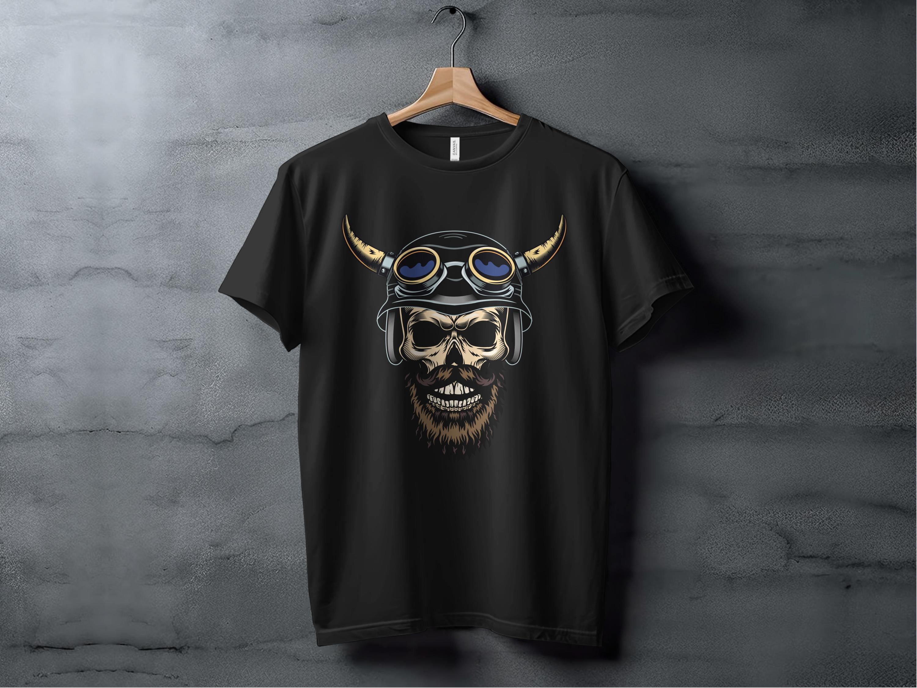 ☠️🪓⚡ Viking Rider Skull