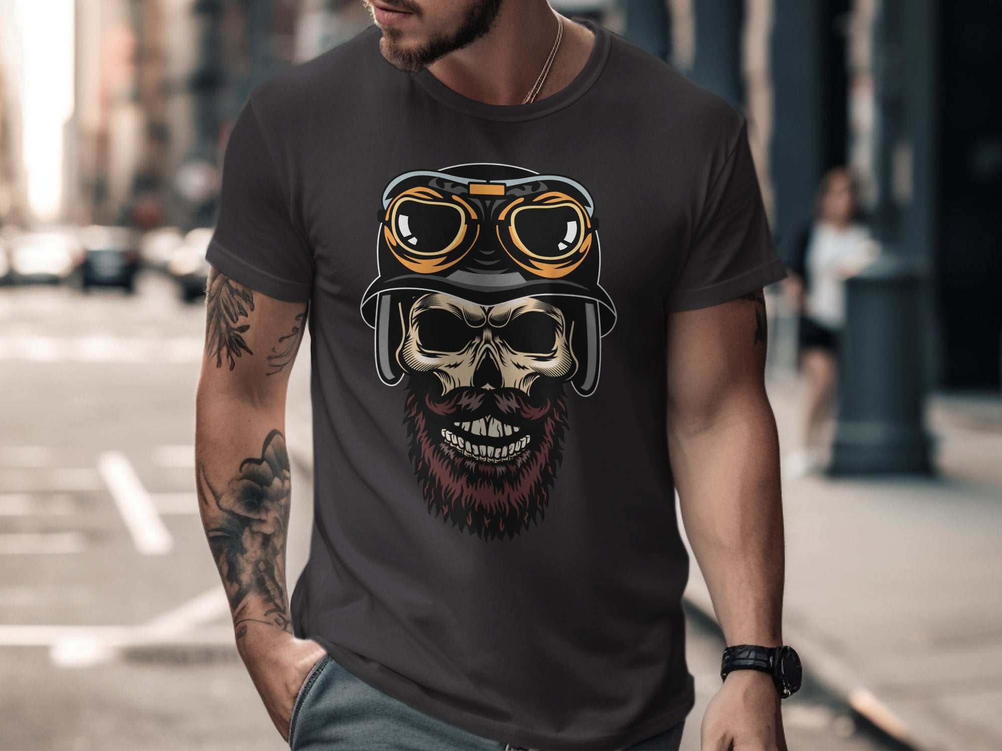 ☠️🛠️🔥 Grease & Grit Skull