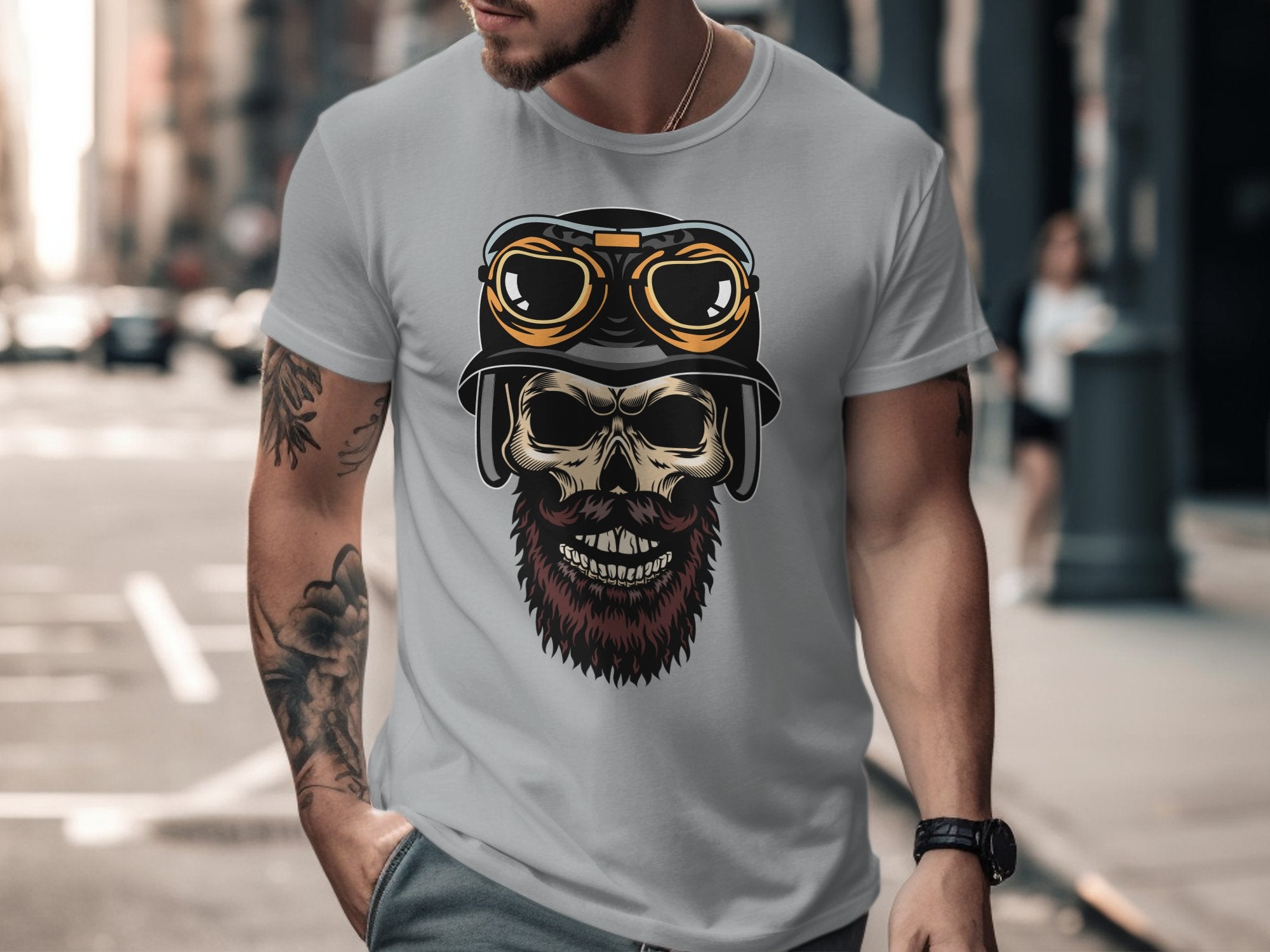 ☠️🛠️🔥 Grease & Grit Skull