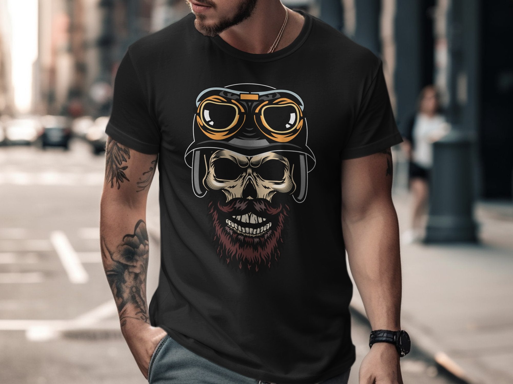 ☠️🛠️🔥 Grease & Grit Skull