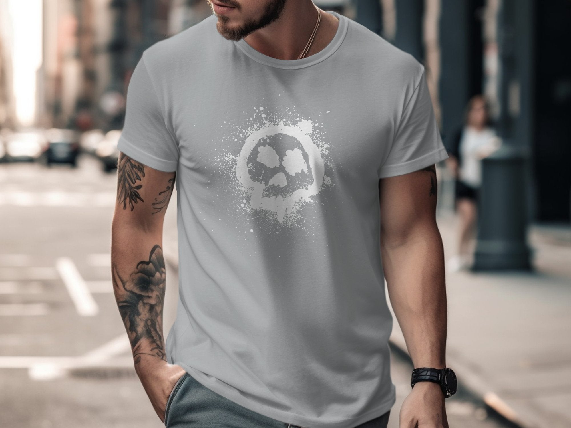 ☠️🩸🎨 Splatter Skull