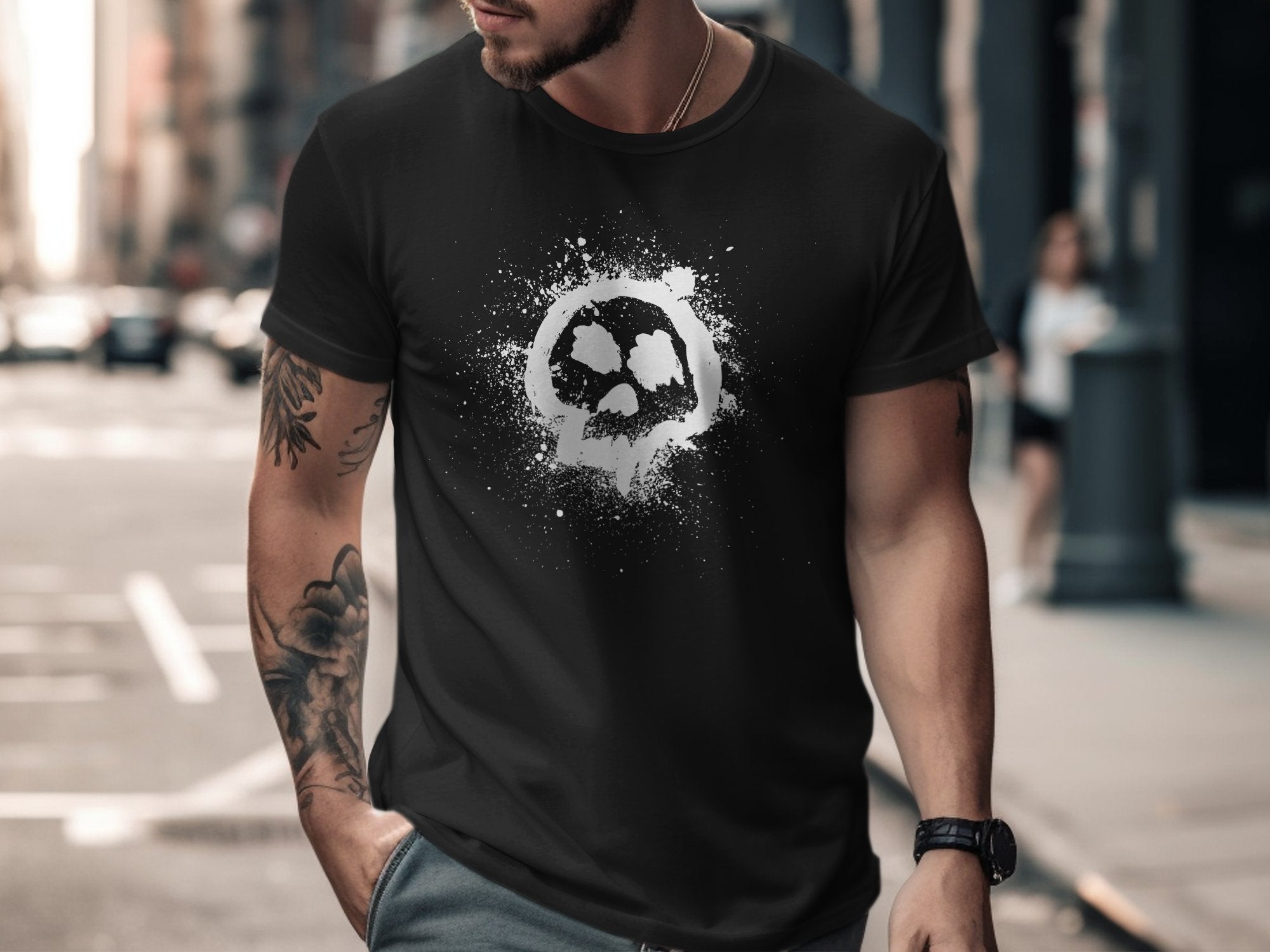 ☠️🩸🎨 Splatter Skull