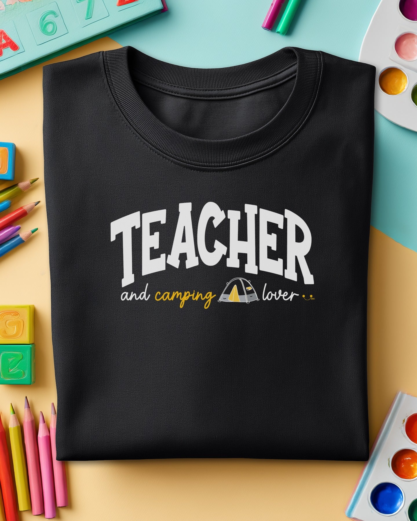 ⛺🔥🌲 Teacher and Camping Lover