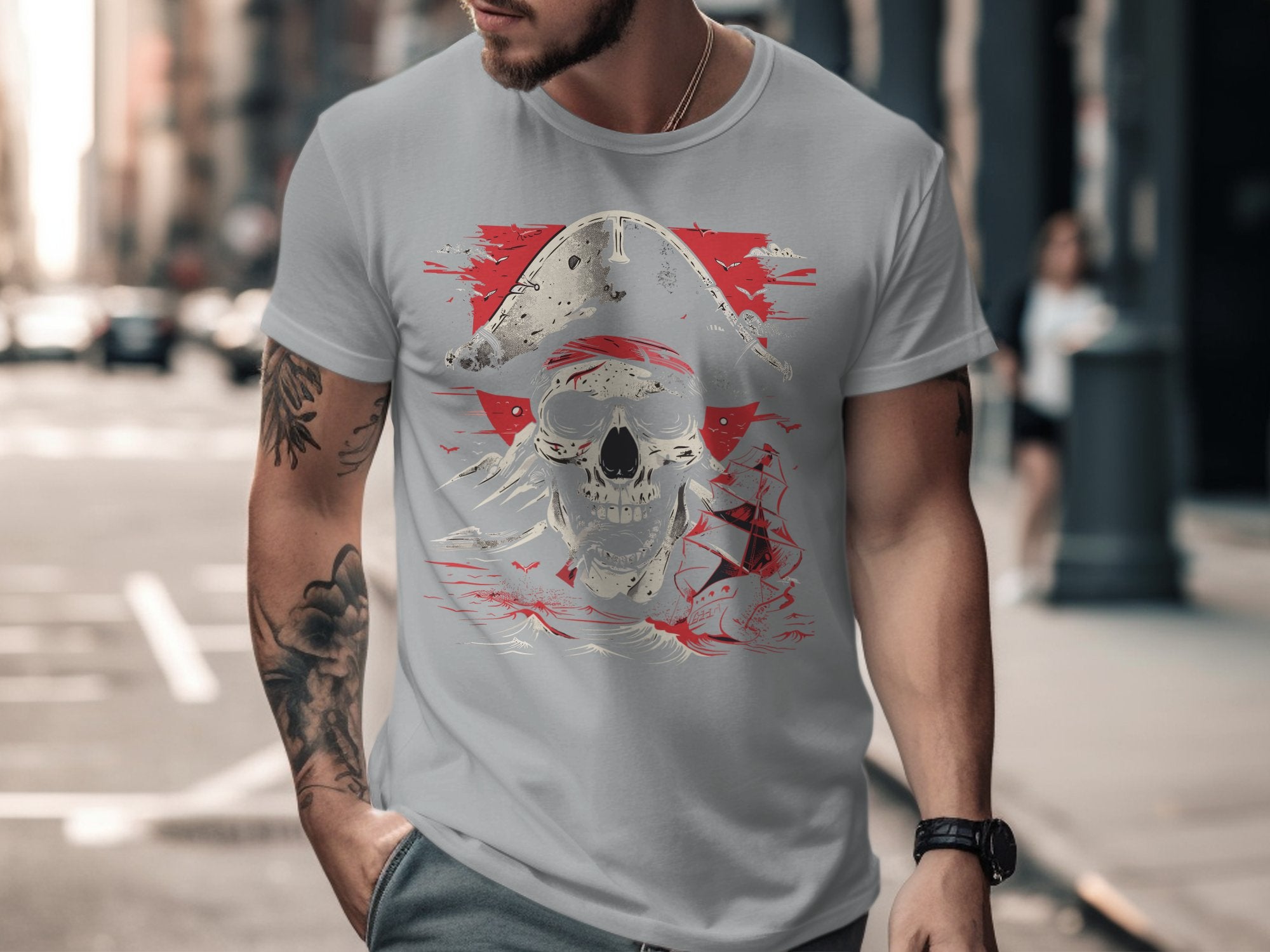 ☠️⚓🏴‍☠️ Dead Men Sail - Pirate Skull