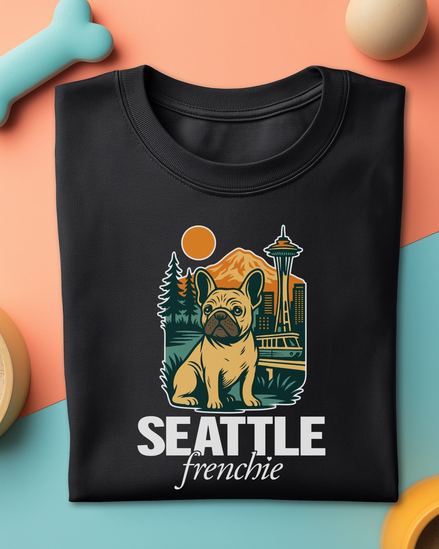🐶☕🌧️ SEATTLE frenchie
