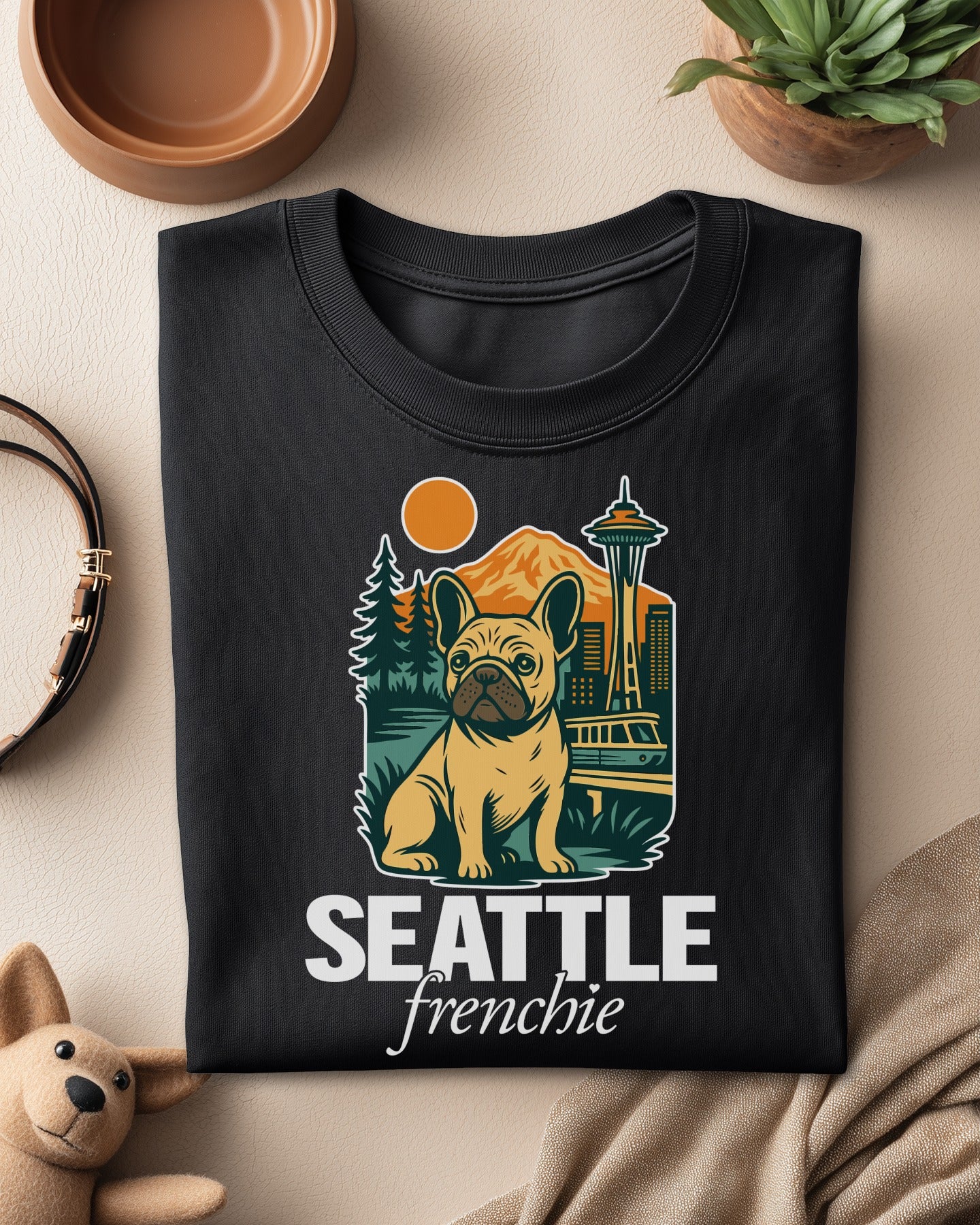 🐶☕🌧️ SEATTLE frenchie