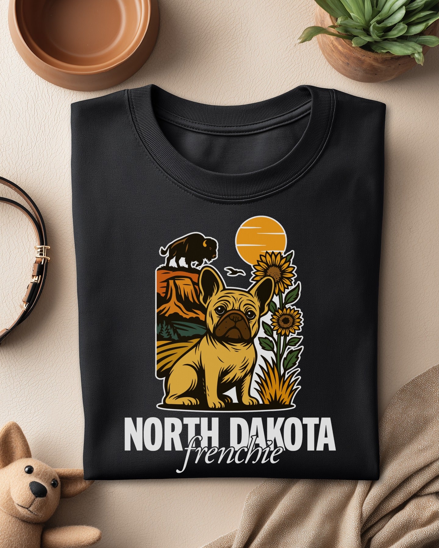 🐶🌾❄️ NORTH DAKOTA frenchie