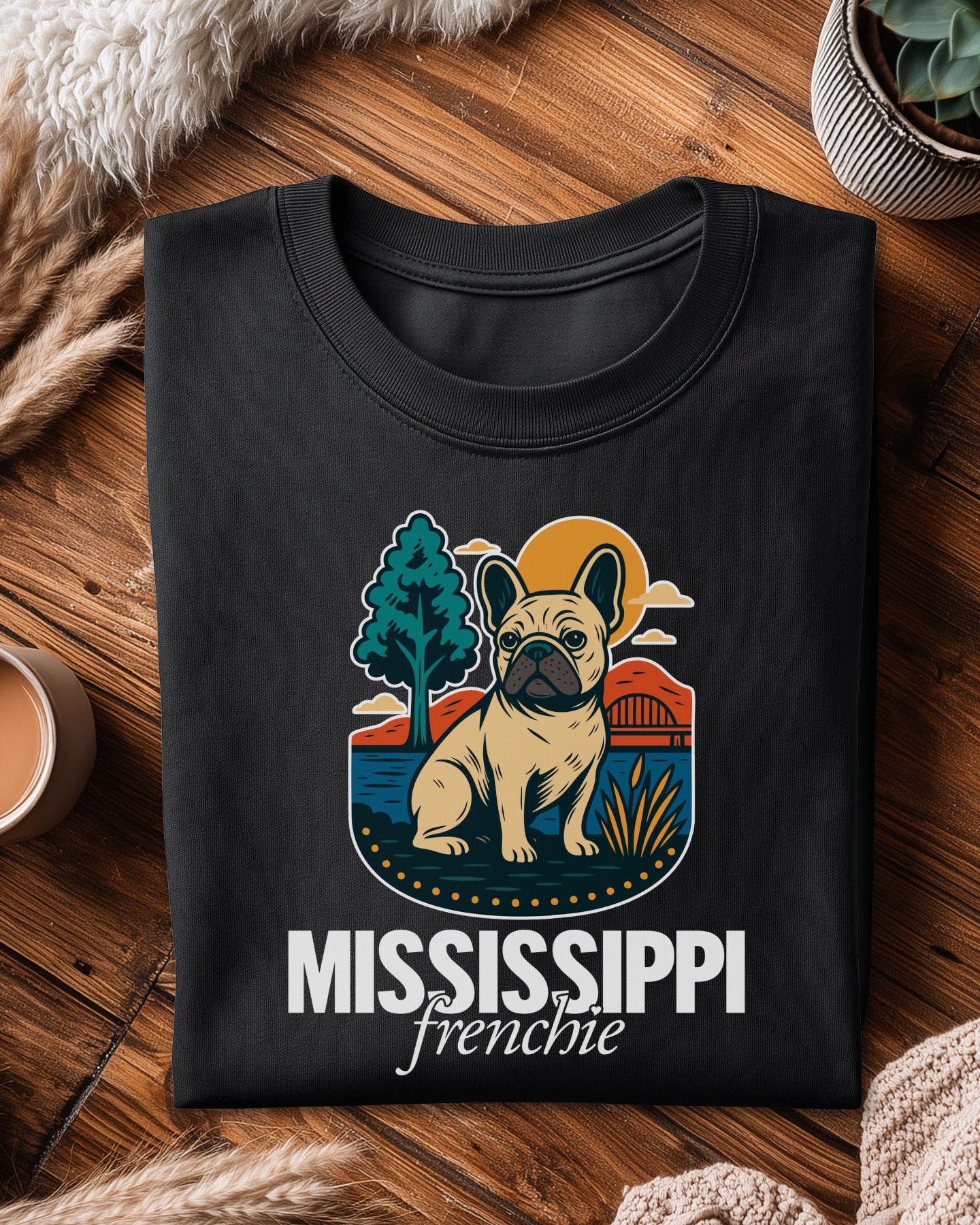🐶🌊🎸 MISSISSIPPI frenchie