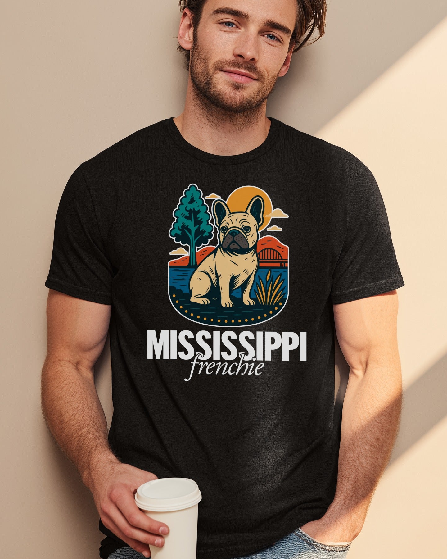 🐶🌊🎸 MISSISSIPPI frenchie
