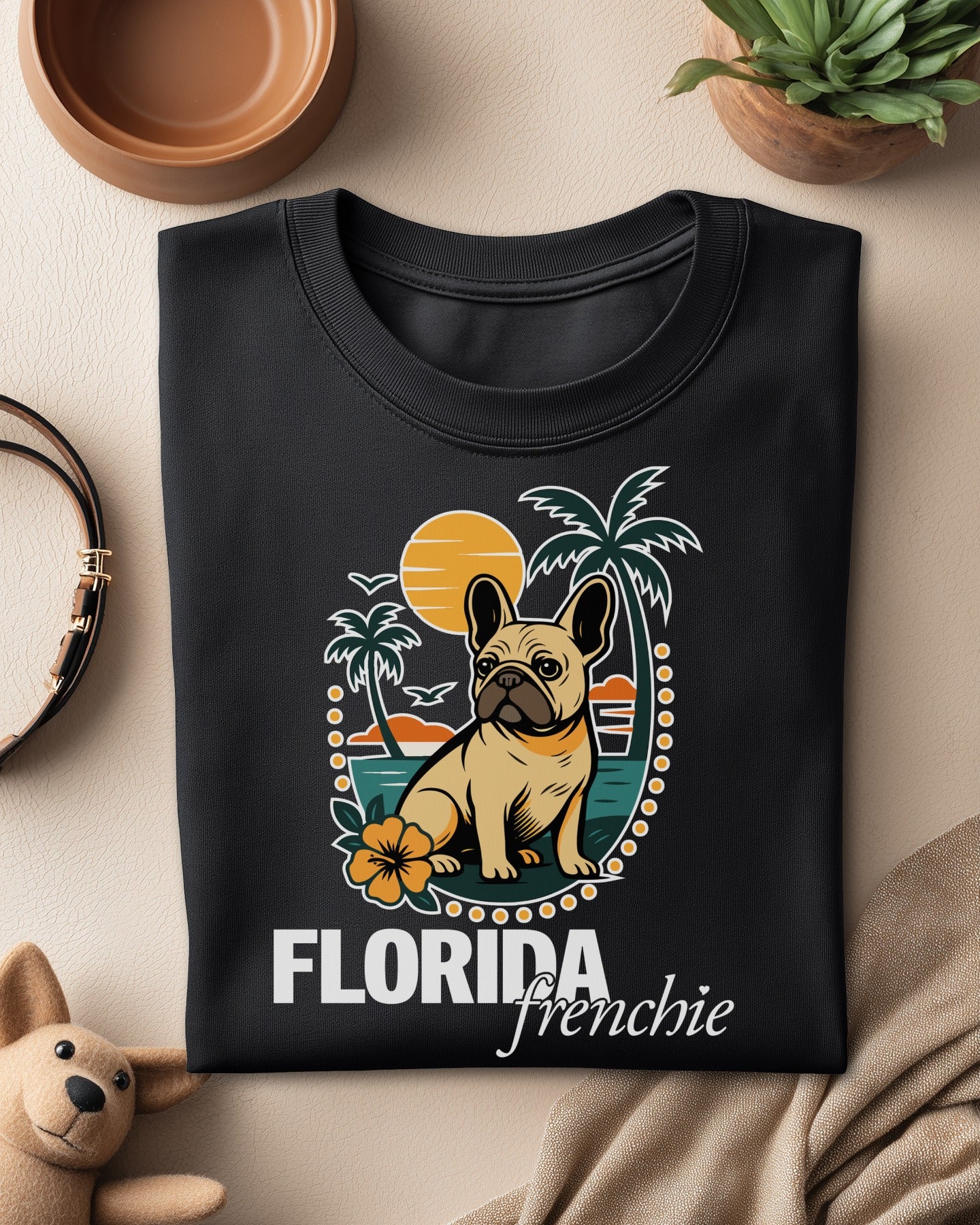 🐶🌴🐚 FLORIDA frenchie