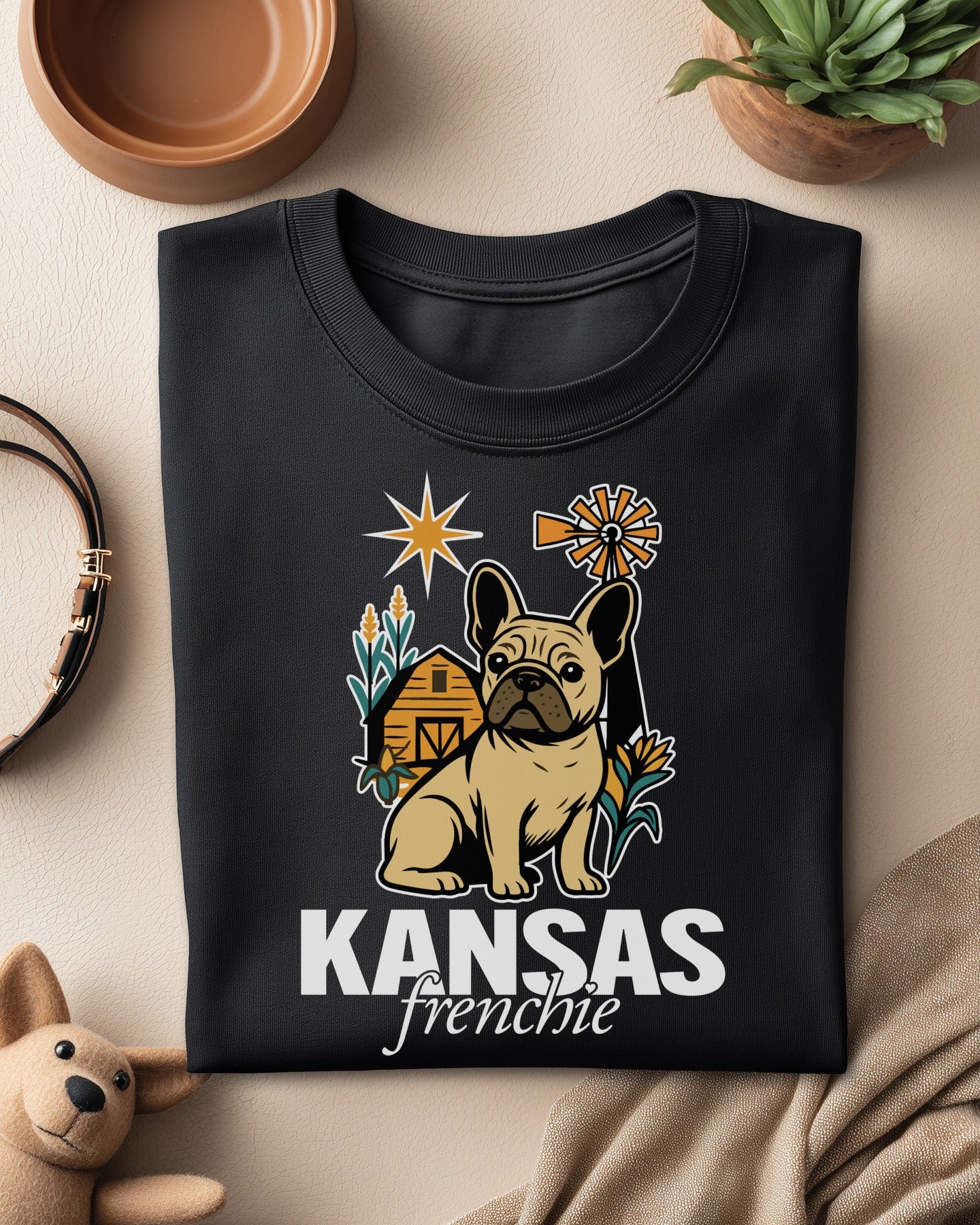 🐶🌾🌪️ KANSAS frenchie