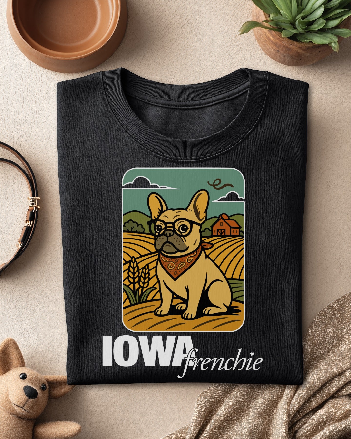 🐶🌽🚜 IOWA frenchie