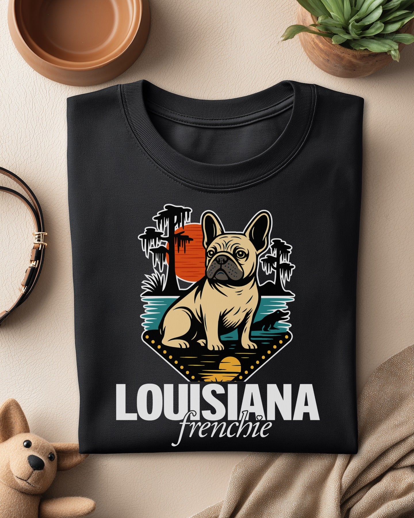 🐶🎺🌿 LOUISIANA frenchie