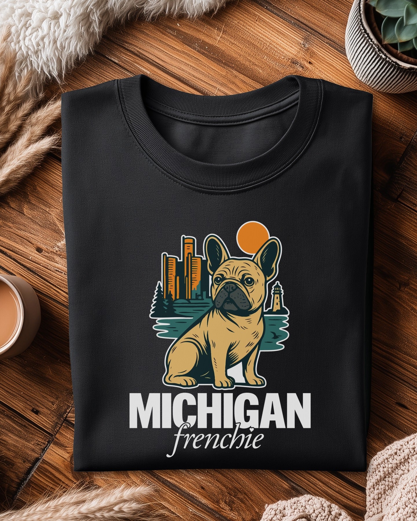 🐶🚗❄️ MICHIGAN frenchie
