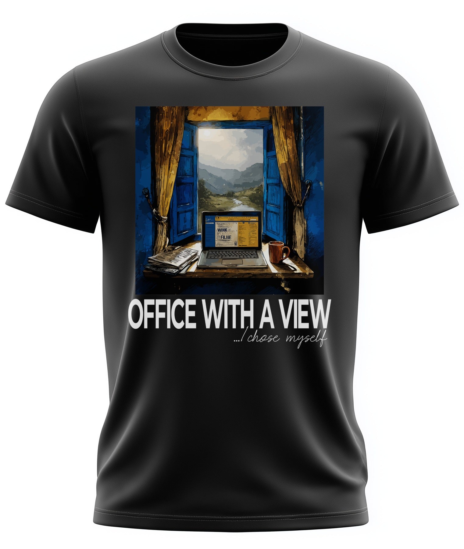🏞️💻✈️ Office With a View. I Chose Myself