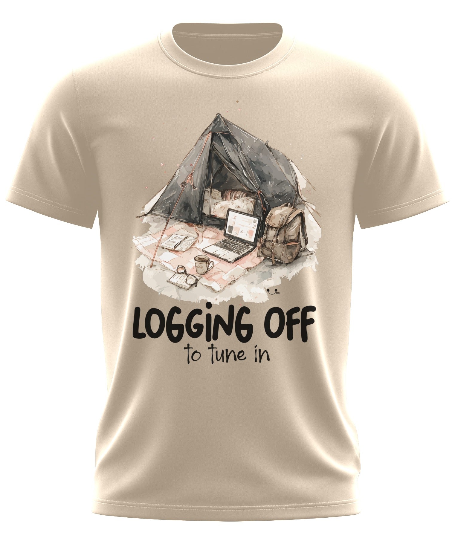 ⛺💻☕ Logging Off Tent