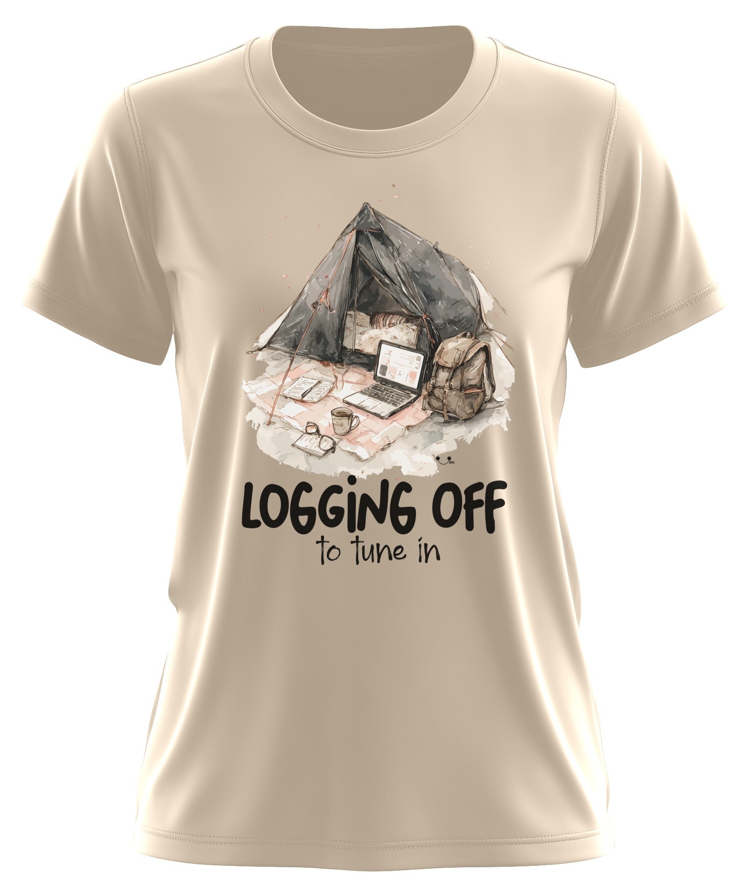 ⛺💻☕ Logging Off Tent