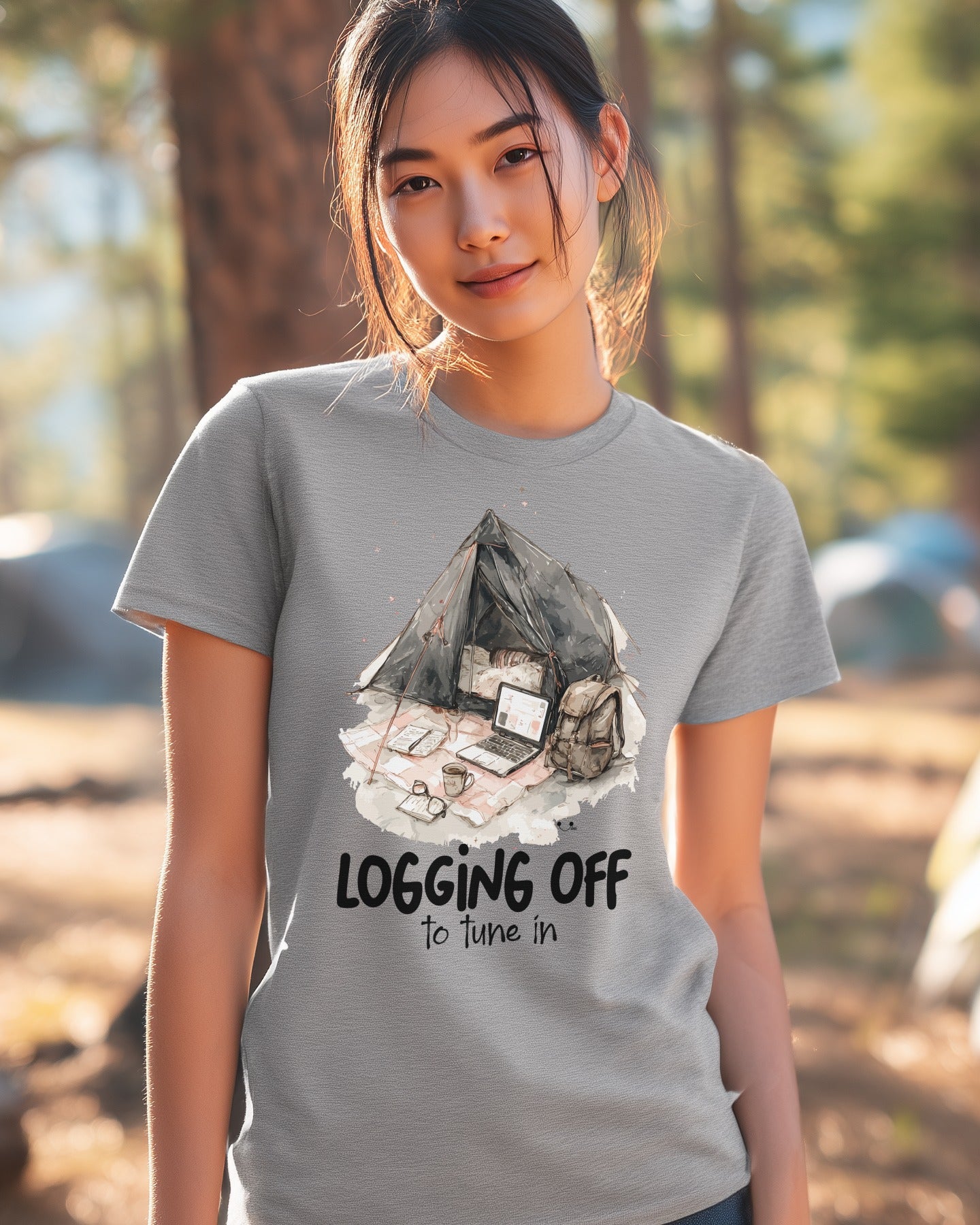 ⛺💻☕ Logging Off Tent