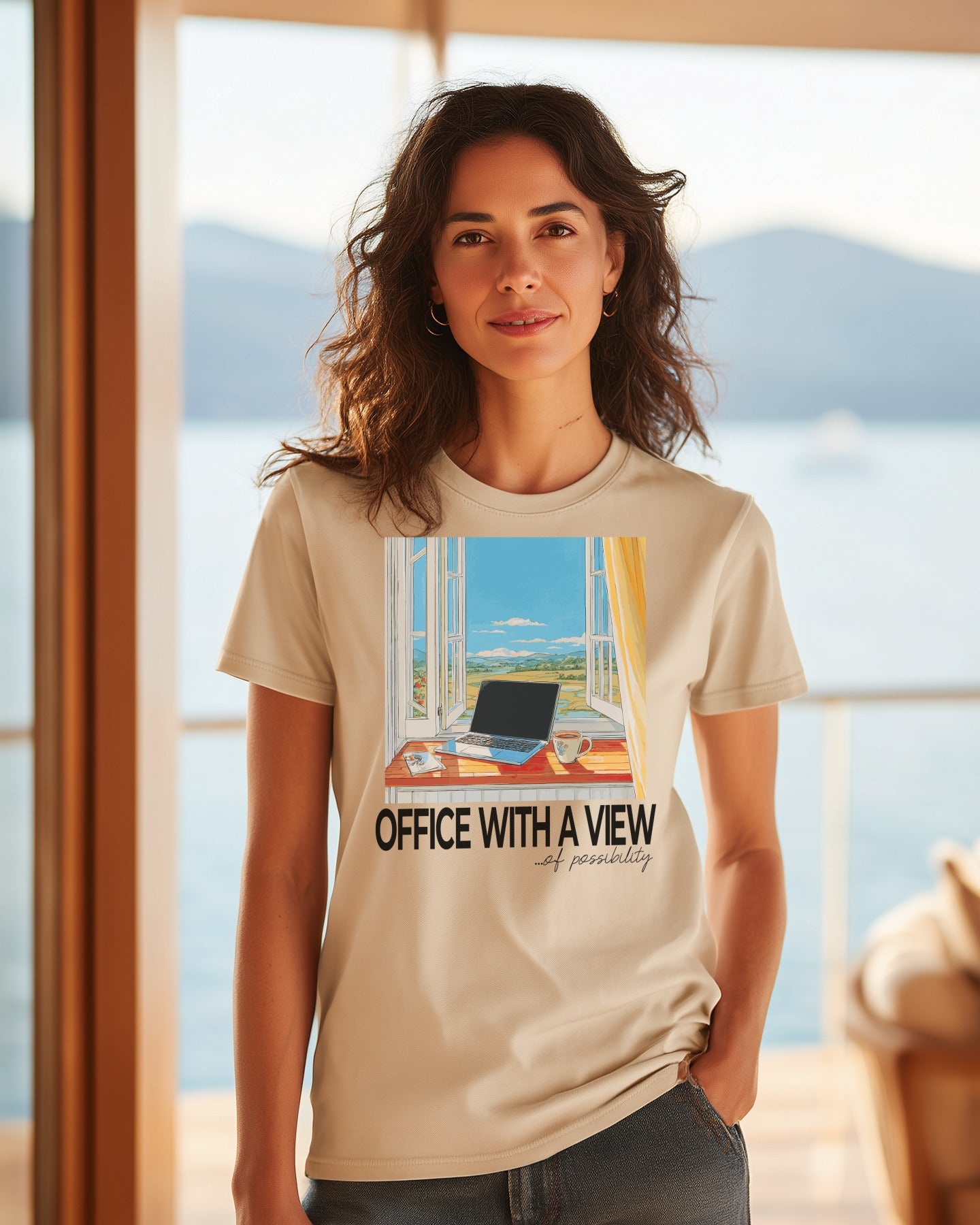 🌤️💻🌍 Office With a View Possibility