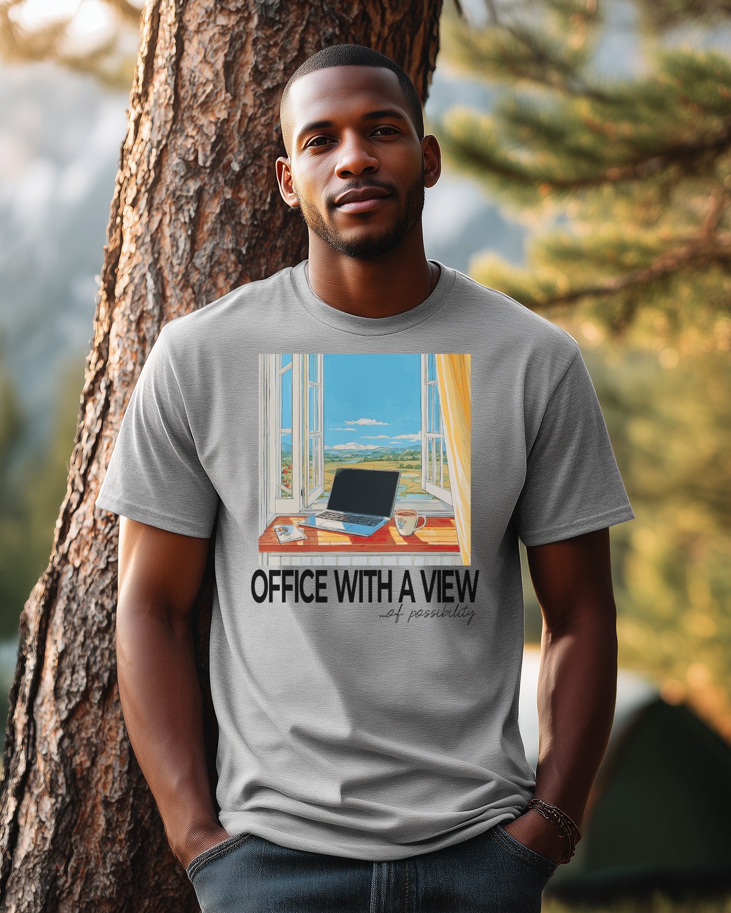 🌤️💻🌍 Office With a View Possibility