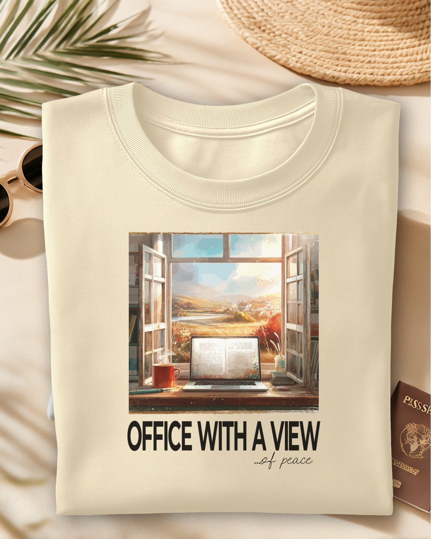 🌾📖🌅 Office With a View of Peace