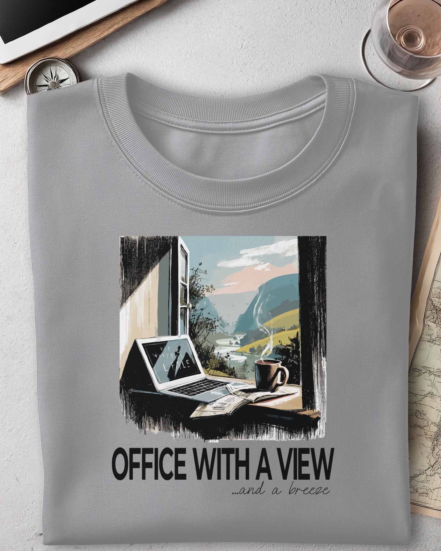 ☕💻🌄 Office With a View and a Breeze