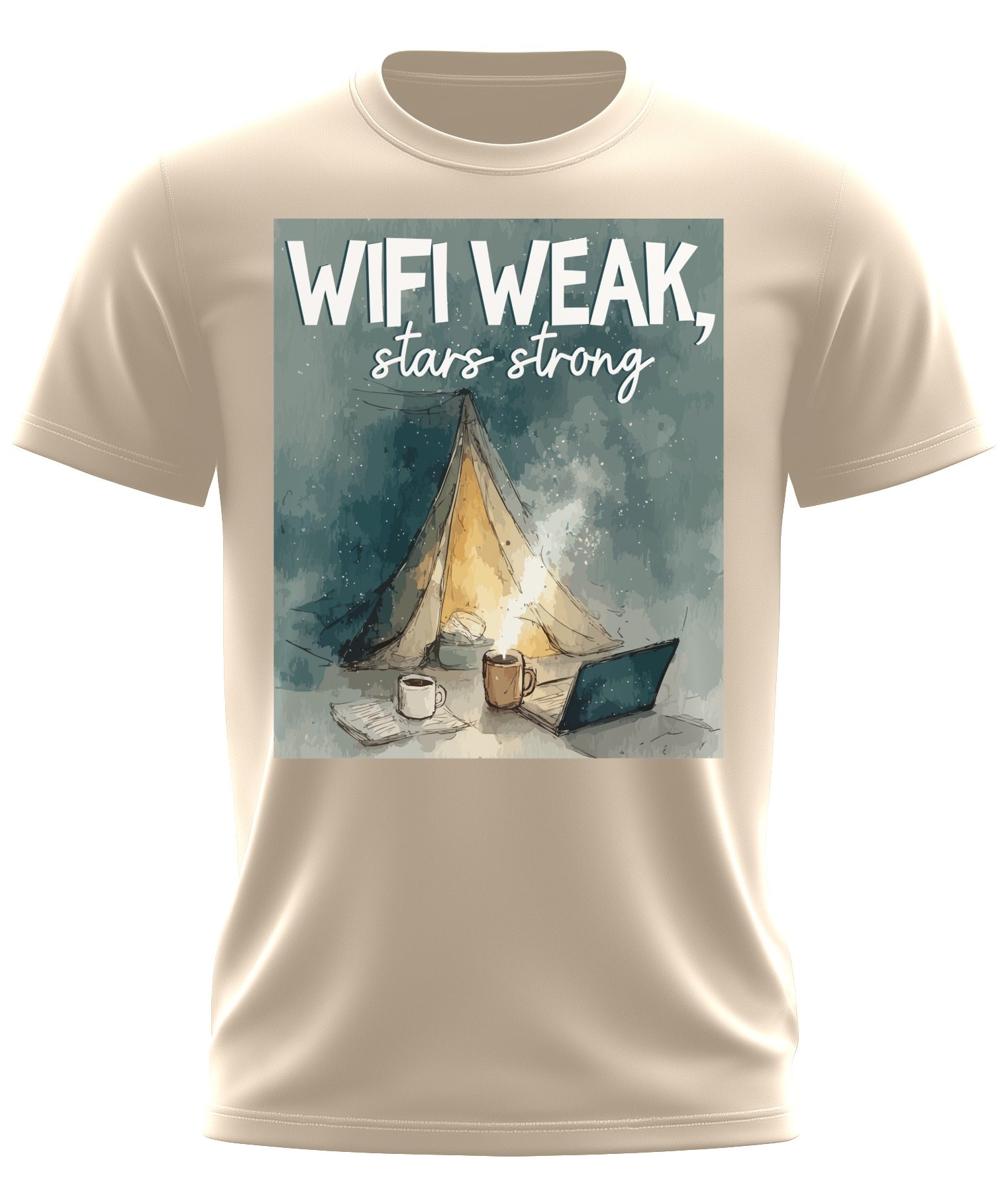 🌌⛺⭐ Wifi Weak Stars Strong