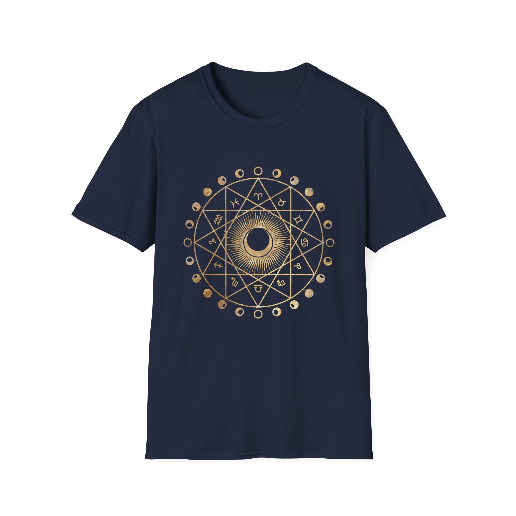 🌙🔯✨ Intricate zodiac and moon phases