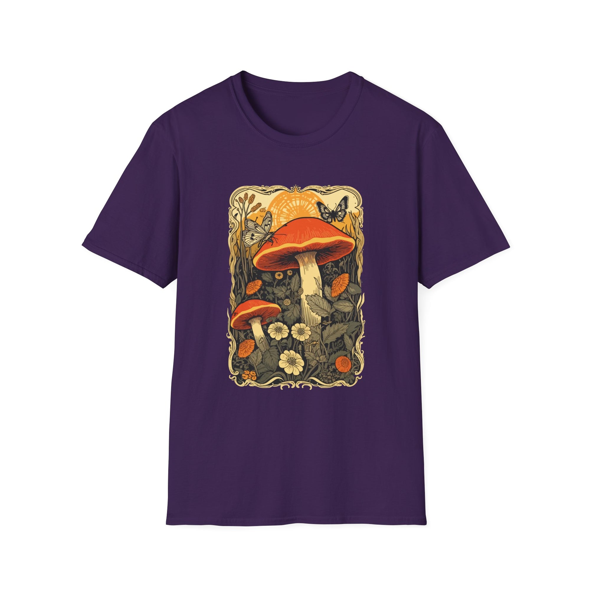 🍄🎨✨ Art Nouveau Mushrooms